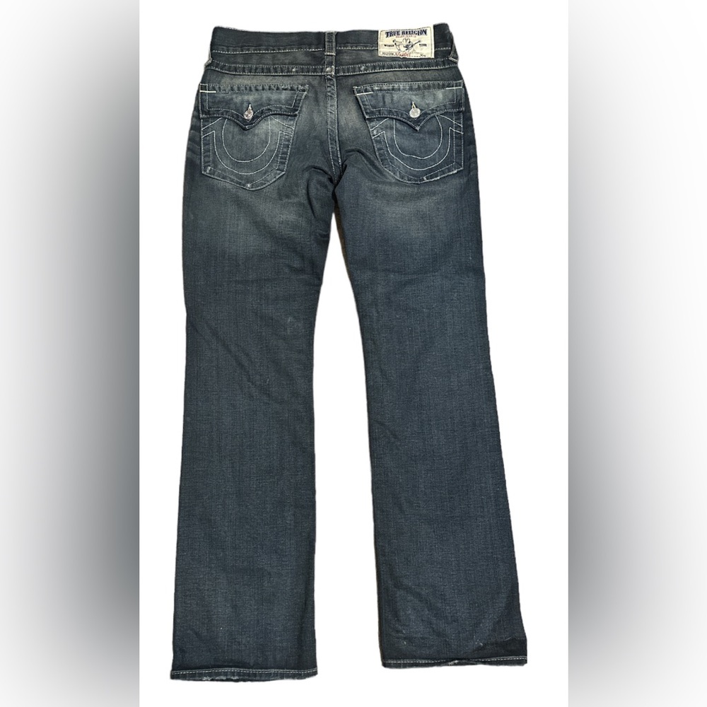True Religion Straight With Flap Jeans Size 31 - Picture 2 of 5